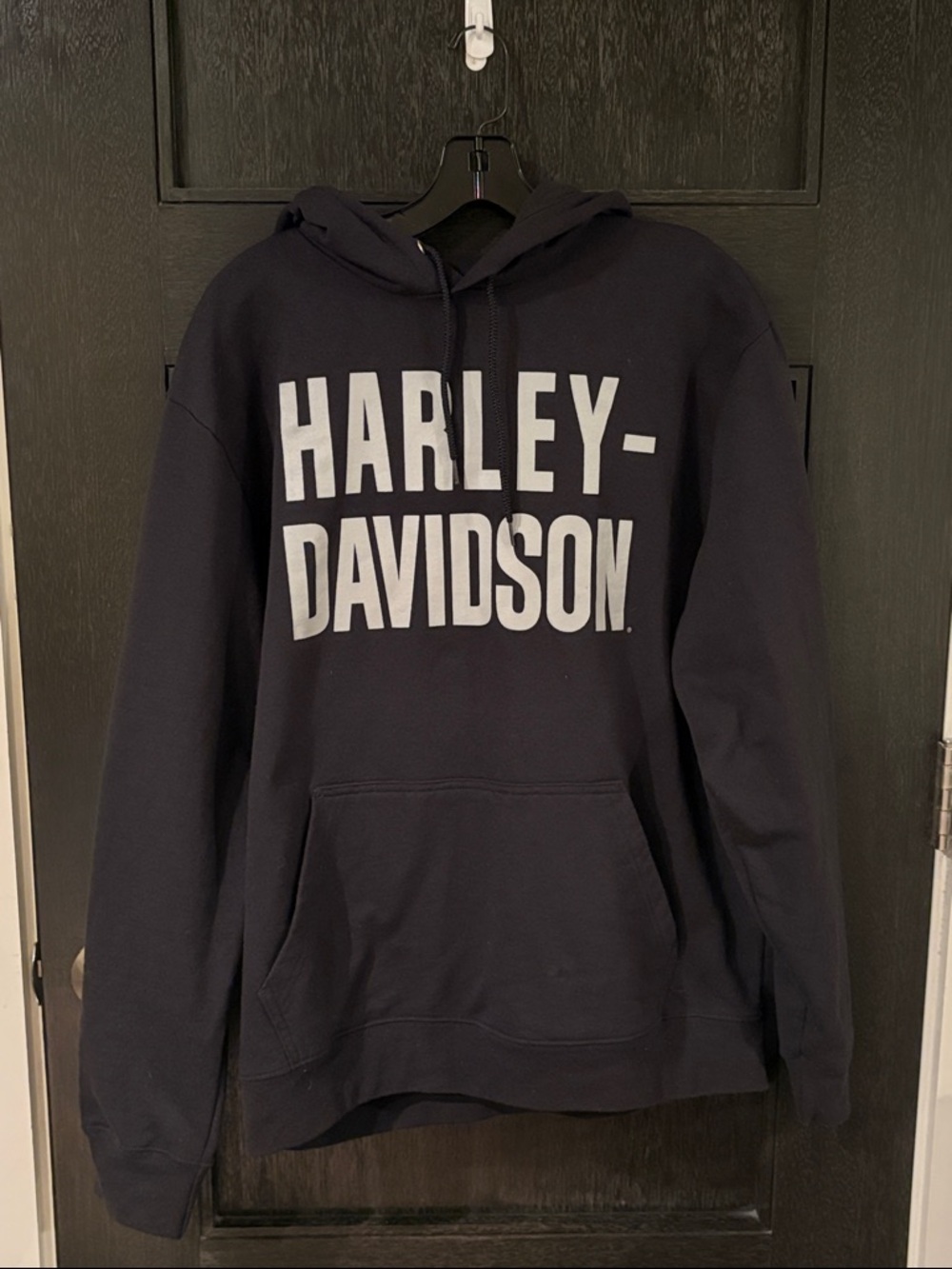 Harley Davidson hoodie women’s L black like new